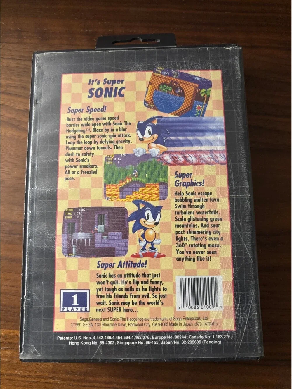Sonic the Hedgehog (Not for Resale) (Genesis, 1991)